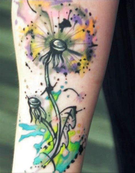 Dandelion Tattoos Tattoofanblog