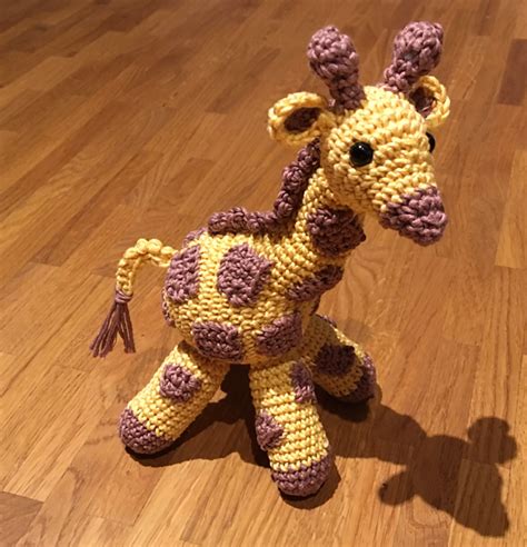 Standing Crochet Giraffe Pattern