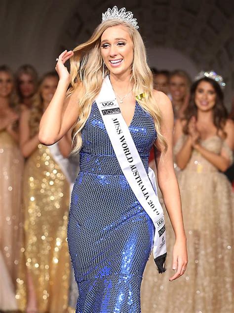 Miss World Australia Sarah Marschke Crowned The Winner Gold Coast