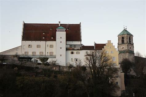 Hd Wallpaper Homes Wasserburg Inn Castle Tower Sky Building