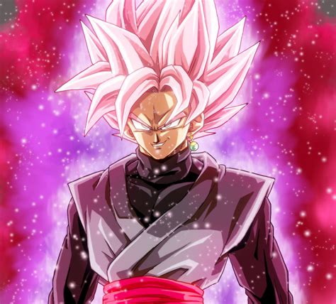 Goku Black Super Saiyajin Rose Personajes De Dragon Ball Dibujos De