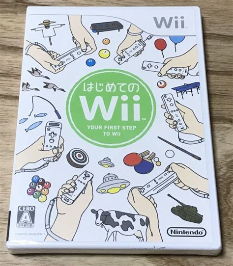 Wii Play Hajimete No Wii はじめてのwii Newunopened Japan Retro Direct