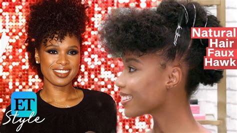 Jennifer Hudson S Hairstylist Tippi Shorter On How To Achieve Faux Hawk With Natural Hair YouTube