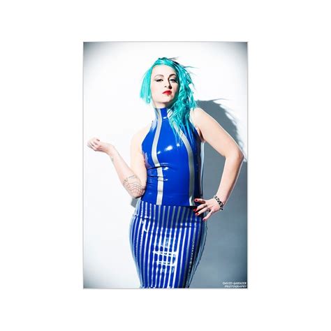 Mademoiselle Ilo Berlingo Top Latex Rubber Paris France Stylist