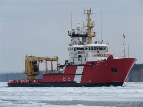 Canadian Coast Guard Begins Icebreaking Operations On The Great Lakes