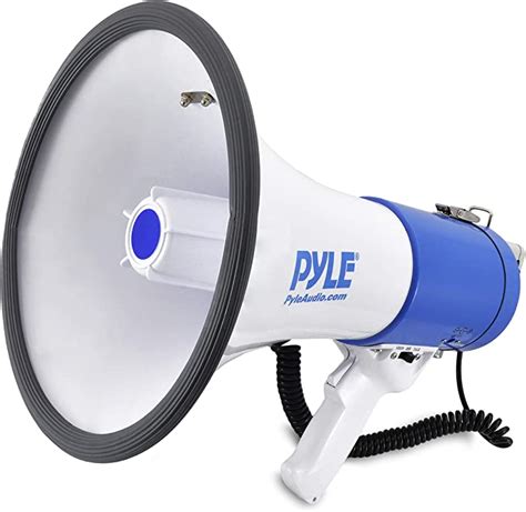 Pyle Portable Megaphone Speaker Pa Bullhorn Built In