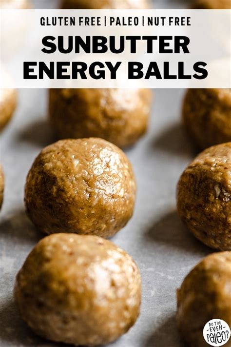 no bake sunbutter energy balls a simple nut free snack recipe sponsored by sunbutter that you