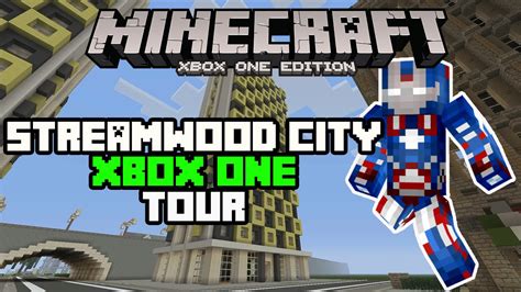 Minecraft Xbox One Streamwood City Tour Youtube