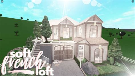 1 Story House Plans Bloxburg Bloxburg Soft French Loft Cleo Larson