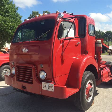 Old White Cabover Trucks Images And Photos Finder