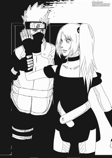 T Kakashi And Mina Couple Mangas By Sarah927artworks On Deviantart