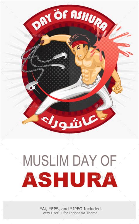 Day Of Ashura Muslim Islam By Brancaescova Graphicriver