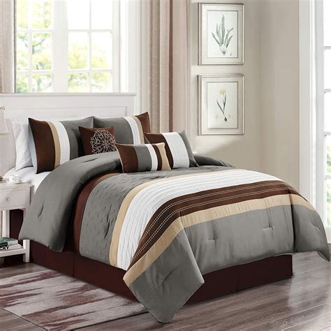 Sapphire Home Luxury 78 Piece Fullqueenkingcal King Comforter Set
