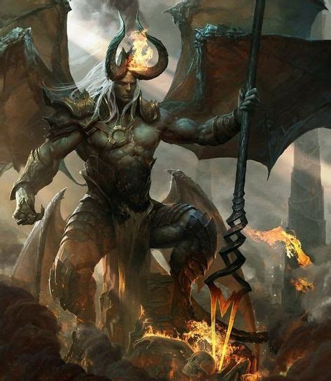Asmodeus Fantasy Art Fantasy Demon Fantasy Monster