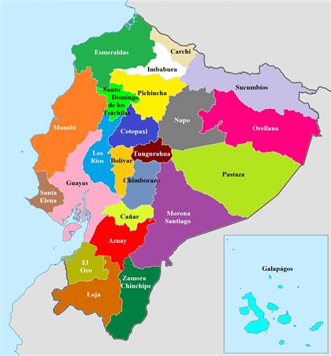 Mapas De Ecuador Mapa Del Ecuador