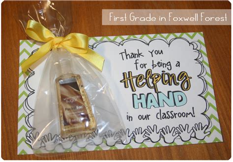 Choose items that will suit the receiver's tastes. Volunteer Thank You Gift - Foxwell Forest