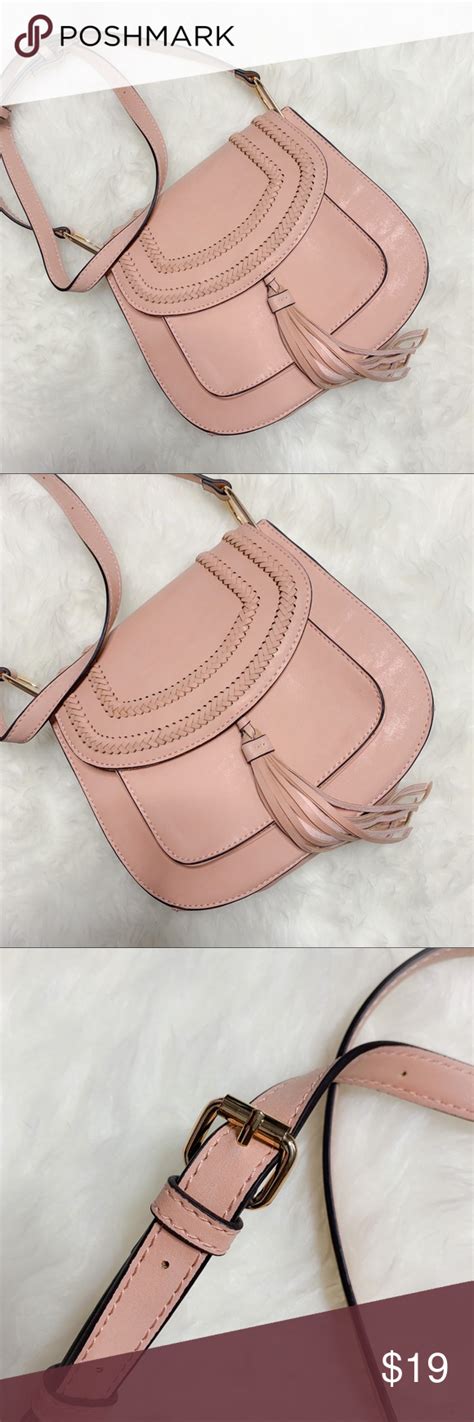 Franco Sarto Crossbody Bag Crossbody Saddle Bag Pink Bag