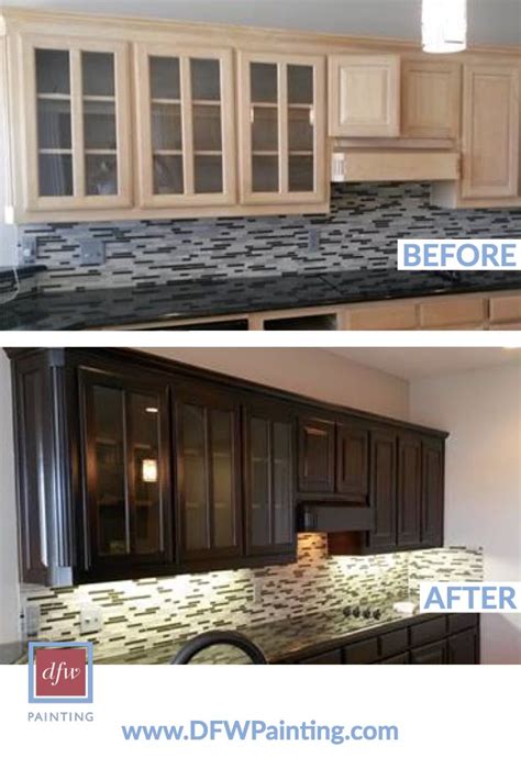 Using poplar paint grade cabinet doors boosts profit for a small cabinet company. Kitchen Before and After | Unfinished cabinets, Design remodel, Home