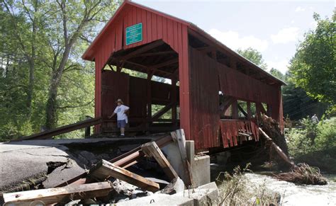 Covered Bridges Destroyed By Hurricane Irene The New York Times