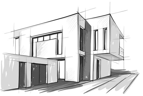 Architect Inspired Modern Made Houses Drawings
