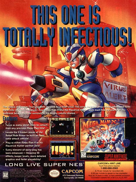 Mega Man X 1993