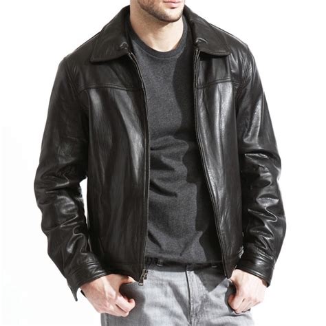 shop men s genuine lambskin leather jacket free shipping today 8756412