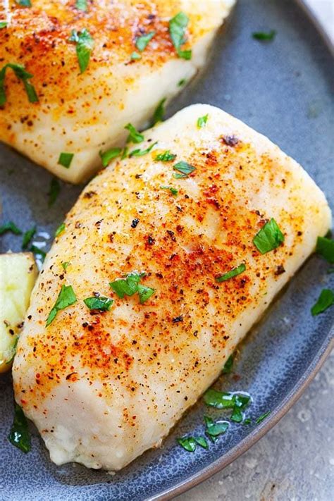 Baked Cod With Lemon And Olive Oil Is One Of The Best And Most Healthy
