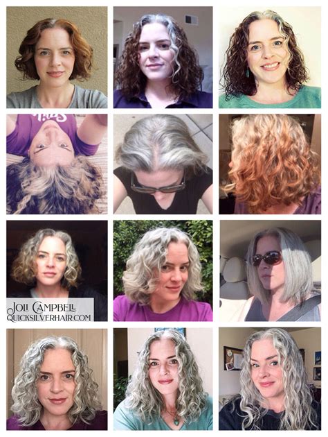 18 Before And After Transitions To Gray Hair Photos Videos And Stories