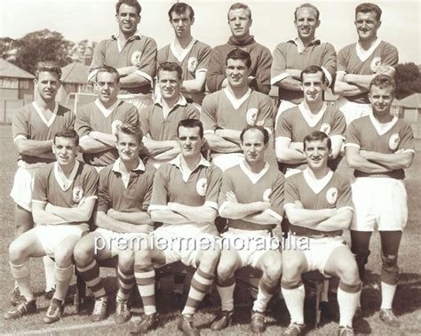 Squad Picture For The 1961 1962 Season Lfchistory Stats Galore For