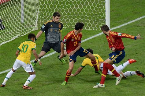 Partida com valor decisório (mesmos pontos; Copa Confederaciones - Final: Brasil 3 - España 0 | Blog ...