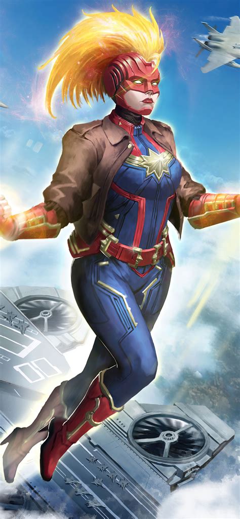 1242x2688 Captain Marvel Pilot 4k Iphone Xs Max Hd 4k Wallpapers