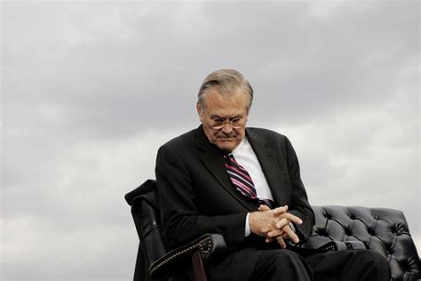 Cheney and rumsfeld were inveterate schemers whose cynicism about going to war was exceeded only by their ineptitude in conducting it. The Known Known of "The Unknown Known"? Rumsfeld Has No Regrets - The American Prospect