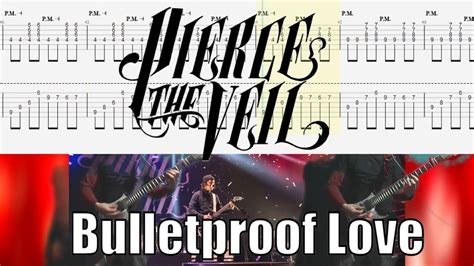 Pierce The Veil Bulletproof Love Guitar Cover With Tab Youtube