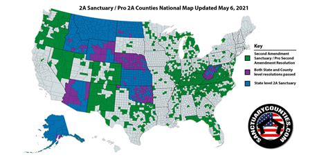 Nearly 1500 Counties Are Now Second Amendment Sanctuaries Sanctuary