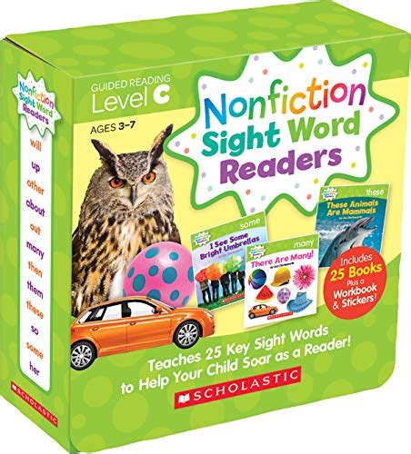 Buy Nonfiction Word Readers Parent Pack Level C Teaches 25 Key Words