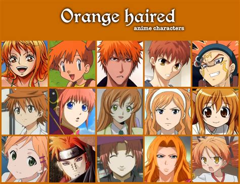 Orange Haired Anime By Jonatan7 On Deviantart Anime Hair Anime Orange Anime