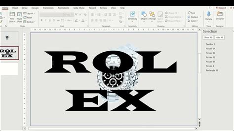 Rolex Slide Template And Animation Powerpoint Tutorial Youtube