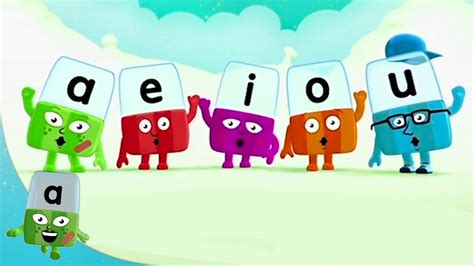 Alphablocks All About The Vowels Learn To Read Learning Blocks