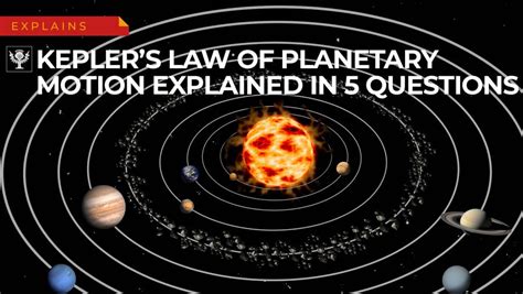 Keplers Laws Of Planetary Motion Britannica