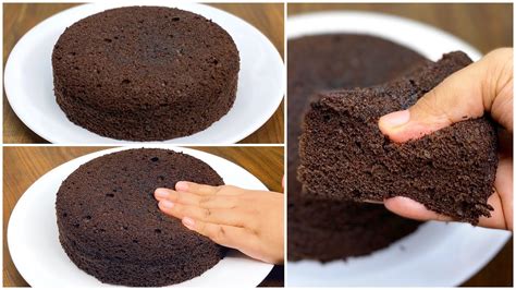 Oil Free Chocolate Sponge Cake Recipe Without Oven Basic Sponge Cake Recipe Chocolate Cake
