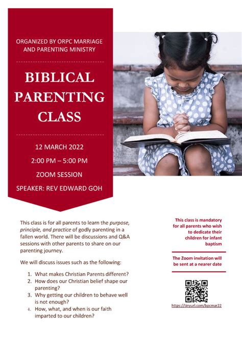 Biblical Parenting Class Orpc