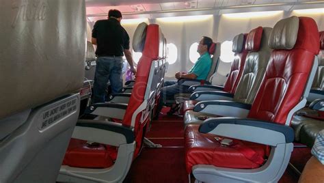Aisle, window seat or even just sitting with your family for a small fee! Best standard seat on an AirAsia X A330 - Economy Traveller