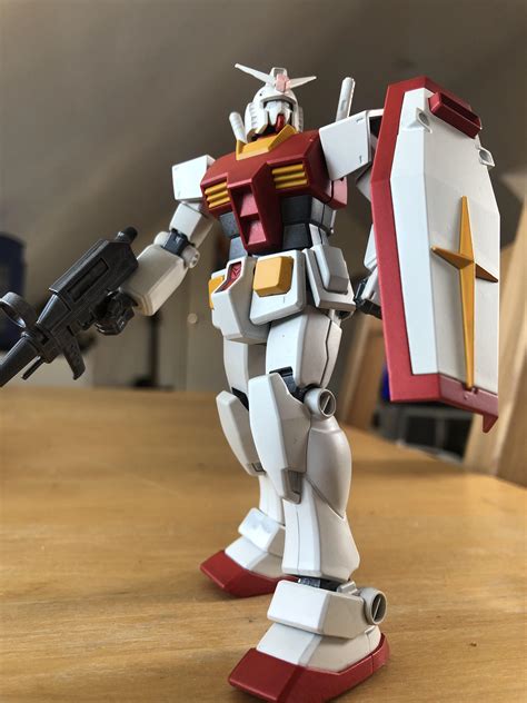 My First Painted Gunpla Not Finished Yet And Theres A Lot Of Mistakes