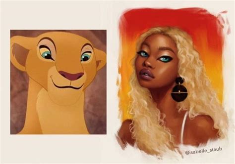 Gallery Turns Disney Animals Into Humans Modern Disney Characters
