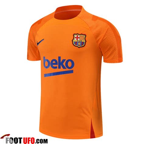 Cadre Training T Shirts Fc Barcelone Orange 20222023