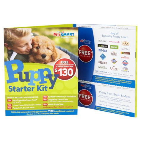 Put a few varieties of puppy treats in your new puppy care package. puppystarterkit - Irresistible Pets