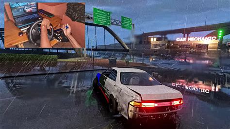 Drifting In Heavy Rain On Cpm Remastered Map With Max Graphics In