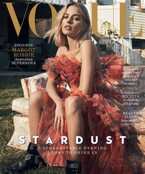 Margot Robbie Stuns For Vogue Australia December 2017 Cover Story