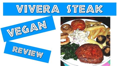 Vivera Vegan Steak Taste Test And Review Vegan Plant Based Youtube