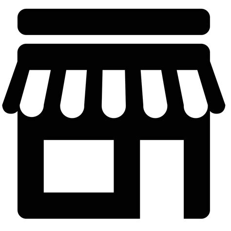Collection Of Shop Png Black And White Pluspng